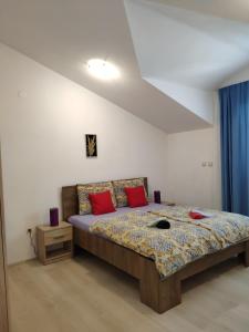 Postel nebo postele na pokoji v ubytování Apartment Onix