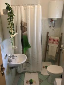 Bilik mandi di Apartment Milin