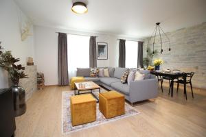 A seating area at Tallinn City Apartments - Old Town
