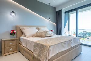 Posteľ alebo postele v izbe v ubytovaní Exclusive Villa Mative