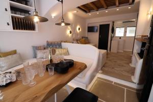 A kitchen or kitchenette at Narcissus Luxury Suites