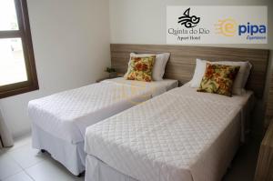 Cama o camas de una habitación en Quinta Do Rio - ePipa