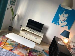 TV a/nebo společenská místnost v ubytování CriteriaHome! nice&easy