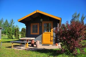 Zahrada ubytování Campsite Leiputrija