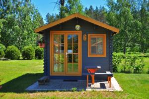 Zahrada ubytování Campsite Leiputrija