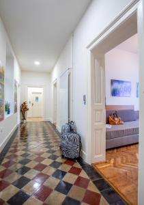 Area soggiorno di Booking En Suite