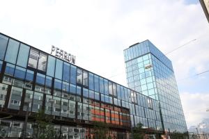 Budynek, w którym mieści się hotel