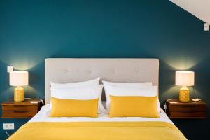 Postel nebo postele na pokoji v ubytování Chez Spoons B&B