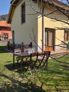 Vonkajšia záhrada v ubytovaní Chalet Playa del Sable