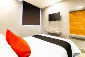 Televízia a/alebo spoločenská miestnosť v ubytovaní Hotel Sonora, Centro Histórico