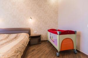 Cama o camas de una habitación en Ideal House
