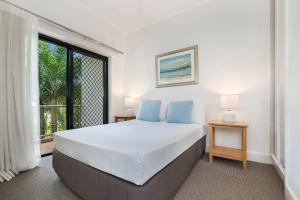 Voodi või voodid majutusasutuse Mirra Chana Beachfront Apartments Mooloolaba toas