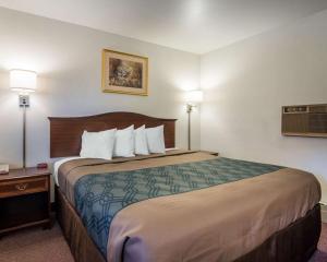 מיטה או מיטות בחדר ב-Econo Lodge