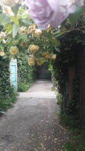 Jardín al aire libre en Villa des iris