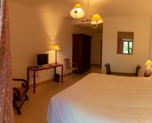 Postel nebo postele na pokoji v ubytování Hotel VillaMarcilla