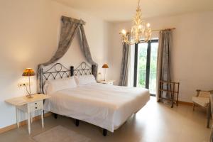 Cama o camas de una habitación en Hotel Villa Marcilla