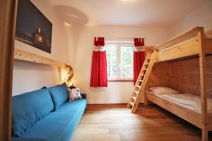 Двох'ярусне ліжко або двоярусні ліжка в номері Alpengasthof Krische