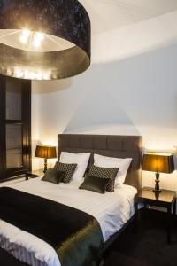 Rúm í herbergi á B in Antwerp