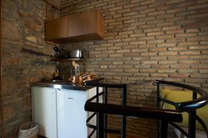 Kuchyň nebo kuchyňský kout v ubytování Athenian Residences