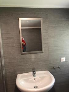 Koupelna v ubytování Ferienhaus Vera