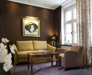 Posezení v ubytování Boutique-Hotel Moseltor
