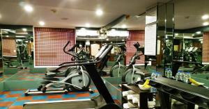 Fitness centrum a/nebo fitness zařízení v ubytování Regency Madurai by GRT Hotels