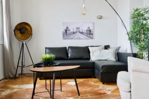 A seating area at Standard Apartment by Hi5 - Incredible view with terrace