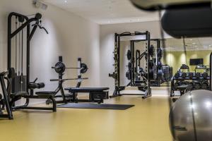 Fitness centrum a/nebo fitness zařízení v ubytování Quality Hotel Pond