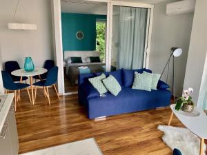 Posezení v ubytování Deluxe Suites Mandić