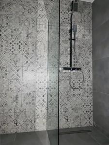Koupelna v ubytování Deluxe Suites Mandić
