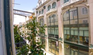a view from a window of a building at LV Premier Apartments Chiado- CH in Lisbon