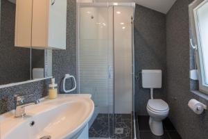 Koupelna v ubytování Villa Mira