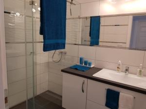 Kylpyhuone majoituspaikassa Margareta Home