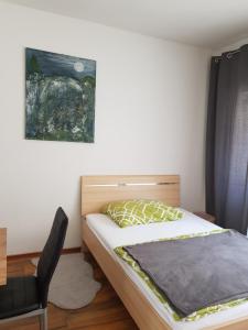 Letto o letti in una camera di Privat Zimmer KF