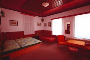 Cama o camas de una habitación en Villa Ludmila