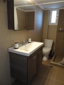 Koupelna v ubytování Estrella Rooms