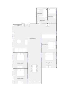 plan piętra budynku w obiekcie Kings Garden 1 by Daniel&jacob's w Kopenhadze