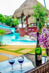 Nápoje v ubytování Camaya-an Paradise Beach Resort