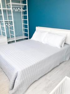 Cama o camas de una habitación en Iseo Vista Lago