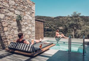 The swimming pool at or close to Monastery Estate Retreat