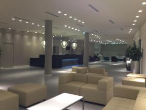 塔杰酒店的休息区