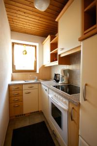 A kitchen or kitchenette at Haus Zangerl