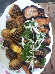 Cibo presso il bed & breakfast o nelle vicinanze