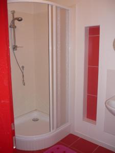 Phòng tắm tại Apartmány Jílovice