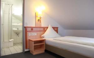 Koupelna v ubytování Hotel Wetterau - Self-Check-In