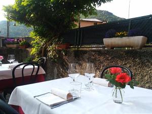 Restaurace v ubytování albergo ristorante coppa