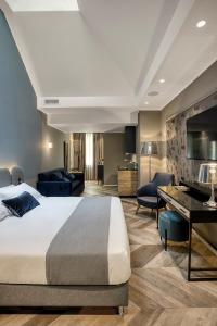 Posteľ alebo postele v izbe v ubytovaní Italianflat - Design rooms Verona