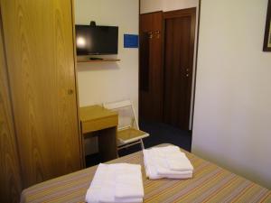 TV o dispositivi per l'intrattenimento presso Hotel Marguareis
