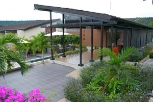 Zahrada ubytování Gyrola Birding Hotel Boutique