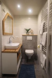 A bathroom at Kusternighof